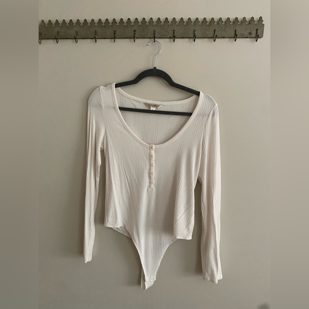 Banana Republic knit long sleeve bodysuit
